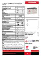 Datenblatt zu Yuasa 48611, EAN: 4040849486111
