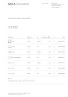Datenblatt zu Gira 021503, EAN: 4010337215035