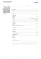 Datasheet for Hager LF6023057035, EAN: 4012740022095