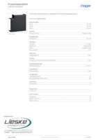 Datasheet for Hager LFF6011059011, EAN: 4012740022941