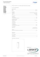 Datasheet for Hager FB6013067035, EAN: 4012740020503