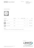 Datenblatt zu Gira 141565, EAN: 4010337415657