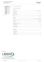 Datenblatt zu Hager M55519010, EAN: 4012740312585