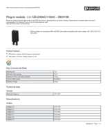 Datasheet for Phoenix Contact 2833738, EAN: 4017918933920