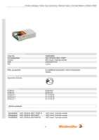 Datasheet for Weidmüller 1806030000, EAN: 4032248275144