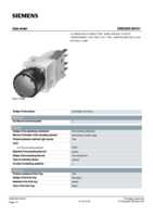 Datasheet for Siemens 3SB22060AH01, EAN: 4011209028203