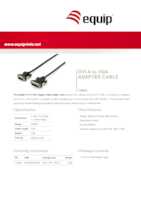 Datasheet for Equip 118943, EAN: 4015867166185
