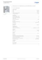 Datasheet for Hager ZB335C25LS, EAN: 3250617625951