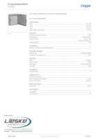 Datasheet for Hager FL113A, EAN: 3250610670491