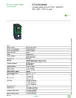 Datenblatt zu Schneider Electric ATV630U40N4, EAN: 3606480758133