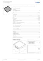 Datenblatt zu Hager EKSQ060BL15, EAN: 4012740029254