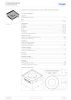 Datasheet for Hager EKSQ060TM15, EAN: 4012740029278