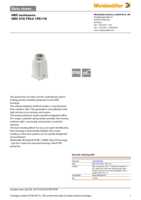 Datasheet for Weidmüller 1652380000, EAN: 4008190402457