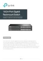Datasheet for TP-Link TL-SG1016, EAN: 6935364020095