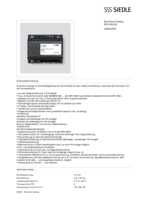 Datenblatt zu Siedle 200032470-00, EAN: 4015739324705
