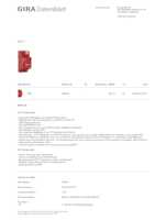 Datenblatt zu Gira 204900, EAN: 4010337112211