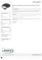 Datenblatt zu Kensington 62404, EAN: 0636638006260