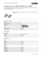 Datasheet for Phoenix Contact 2799487, EAN: 4017918126742