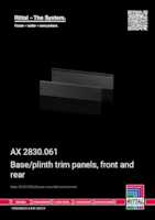 Datasheet for Rittal 2830061, EAN: 4028177037373