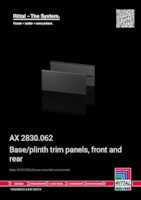 Datasheet for Rittal 2830062, EAN: 4028177037434