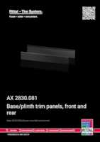 Datasheet for Rittal 2830081, EAN: 4028177037380