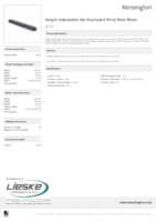 Datasheet for Kensington 22701, EAN: 0735353227018