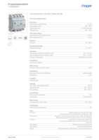 Datenblatt zu Hager TYA661BN, EAN: 3250616059368