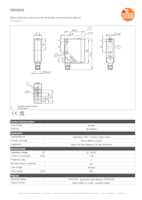 Datasheet for Ifm Electronic O5G501, EAN: 4021179273787