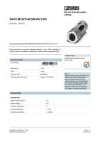 Datenblatt zu Phoenix Contact 1515170, EAN: 4017918924737