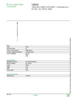 Datasheet for Schneider Electric VZN30, EAN: 3389110787245