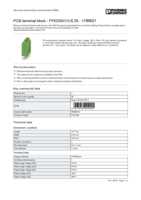 Datasheet for Phoenix Contact 1789621, EAN: 4017918044091