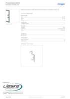 Datasheet for Hager BRA65170WBLAN, EAN: 4012740841795