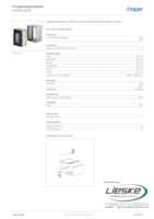 Datasheet for Hager L6920VERZ, EAN: 4012740194280