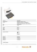 Datasheet for Weidmüller 9028780000, EAN: 4032248392766