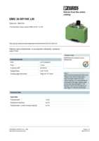 Datasheet for Phoenix Contact 2942124, EAN: 4017918080617