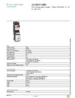 Datasheet for Schneider Electric GV2DM116BD, EAN: 3389110817409