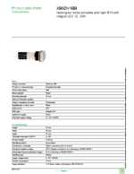 Datasheet for Schneider Electric XB6DV1BB, EAN: 3389110764451
