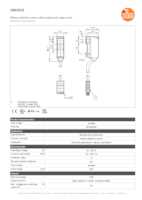 Datasheet for Ifm Electronic O8H210, EAN: 4021179302371