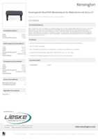 Datenblatt zu Kensington K52785WW, EAN: 0085896527855