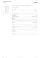 Datasheet for Hager FZ014N, EAN: 3250612776627
