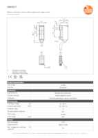 Datasheet for Ifm Electronic O8H217, EAN: 4021179302449
