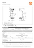 Datasheet for Ifm Electronic PN2292, EAN: 4021179292405