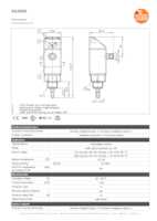 Datasheet for Ifm Electronic SA2000, EAN: 4021179297660
