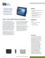 Datasheet for Elo Touch Solutions E323425