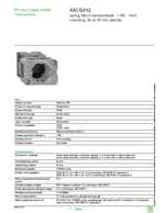 Datenblatt zu Schneider Electric XACS412, EAN: 3389110647495