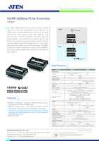 Datasheet for Aten VE801, EAN: 4719264642715