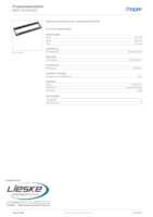 Datasheet for Hager MES-RS140401, EAN: 7611919114226