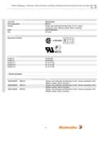 Datasheet for Weidmüller 0620220000, EAN: 4008190026905