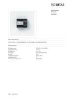 Datenblatt zu Siedle 200033600-00, EAN: 4015739336005