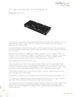 Datasheet for Startech.com VS421HD4KA, EAN: 0065030862370